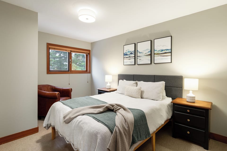 Lower Level - 2nd Bedroom With Queen