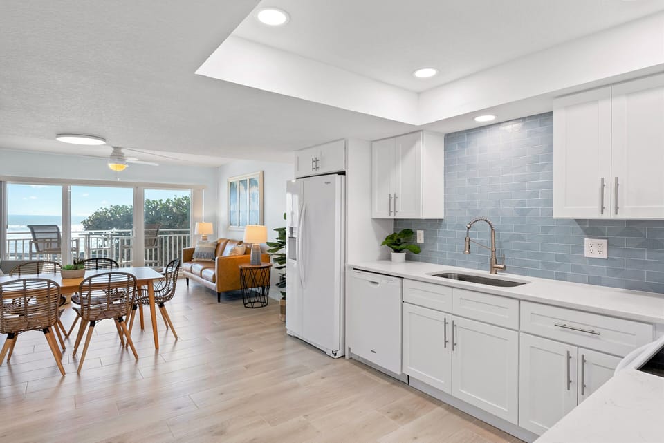 Modern kitchen with sleek cabinetry, ready for delicious home-cooked meals.
