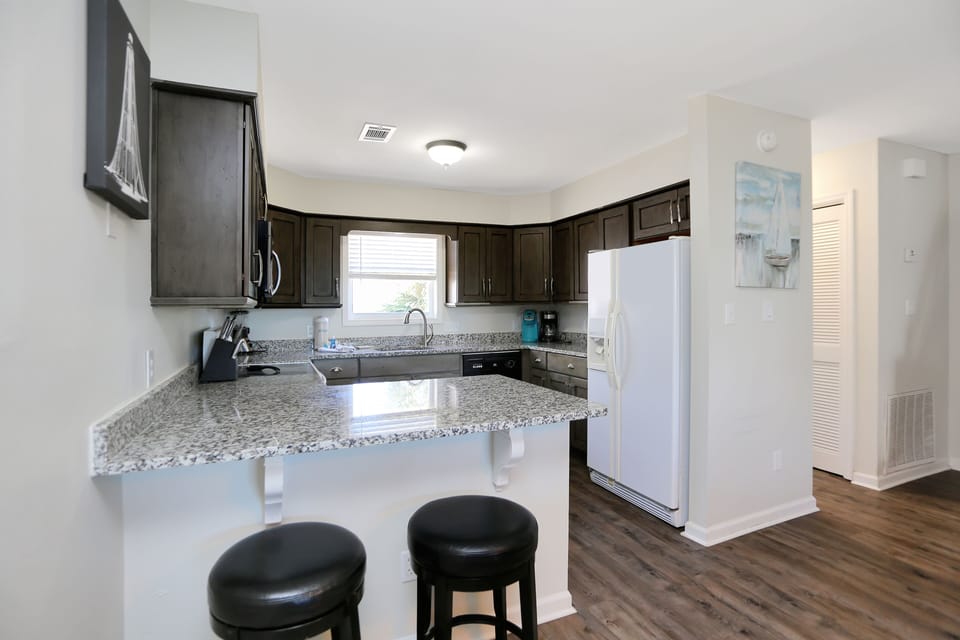 Kitchen with Bar Seating