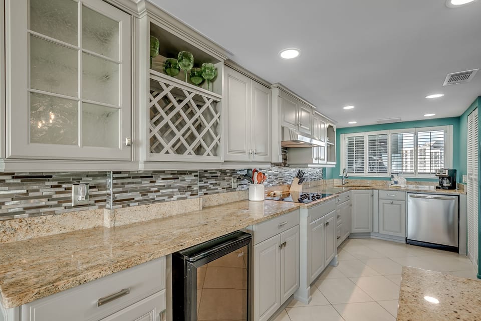 This is a gourmet kitchen
