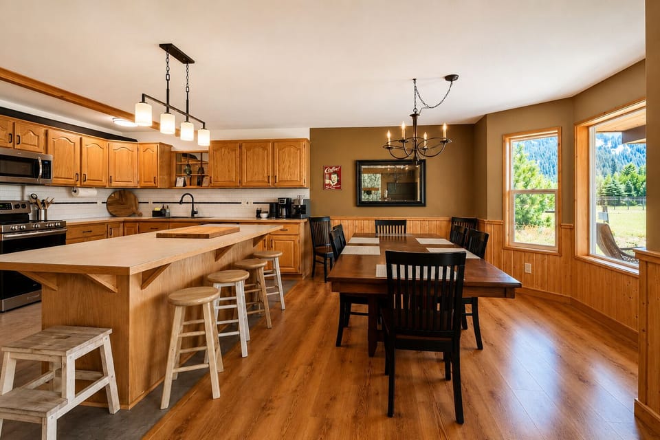 Dining space for the family to gather for meals, a game night or simply to congregate (2)