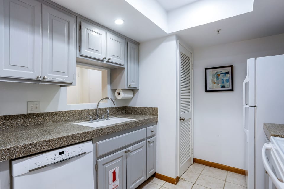 Space for cooking a meal the kitchen