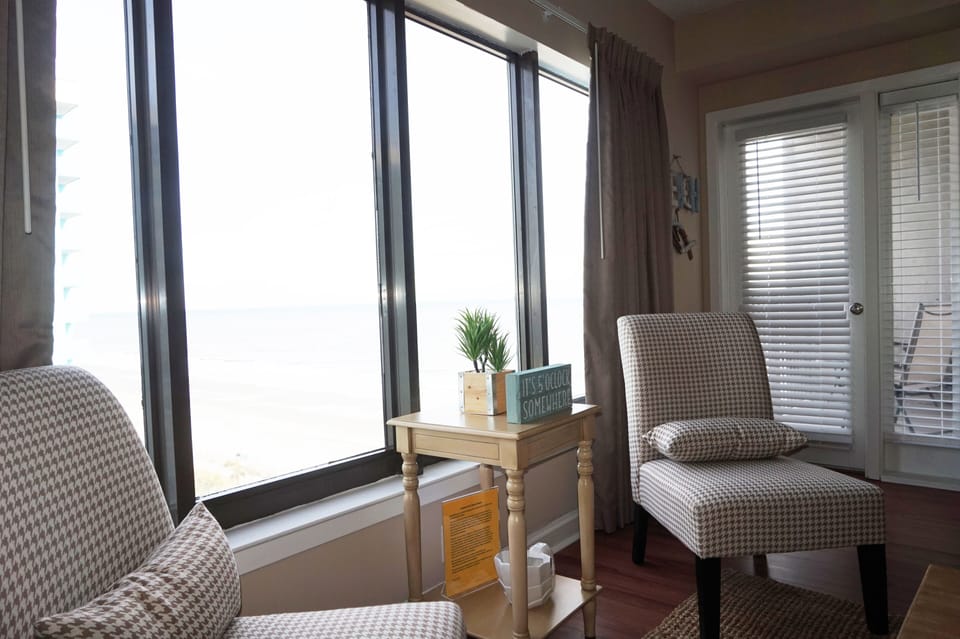 Ocean View from Living Room/Sunrise Watching