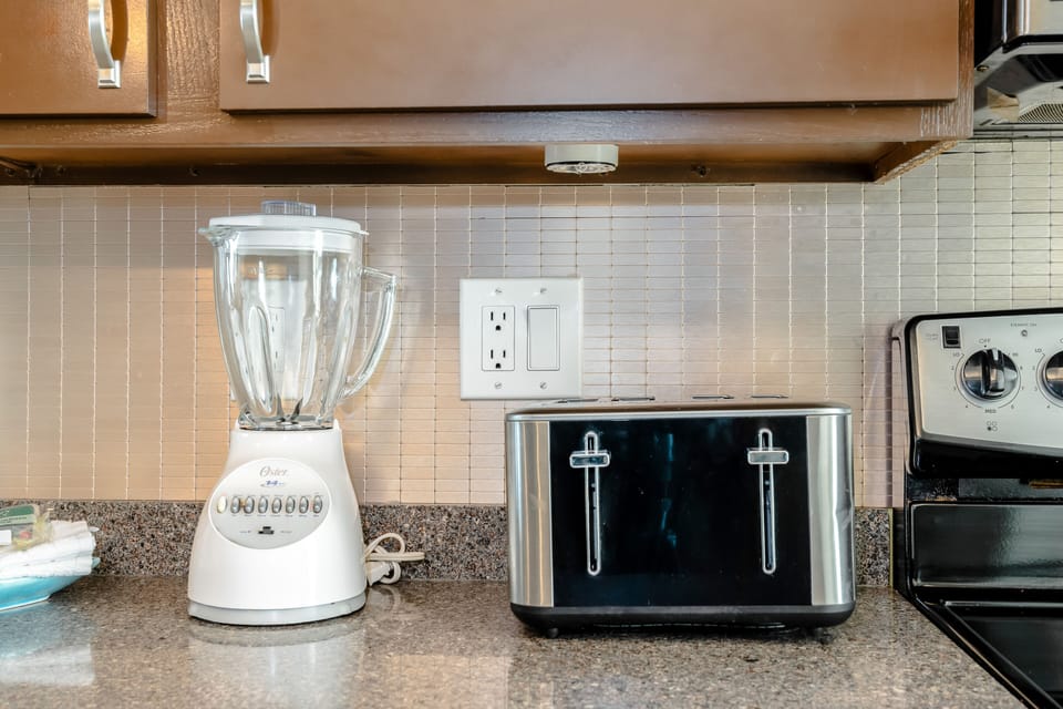 With your stay you have all the necessary appliances to make your stay the ultimate experience.