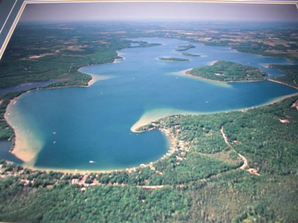 aerial view of Long Lake