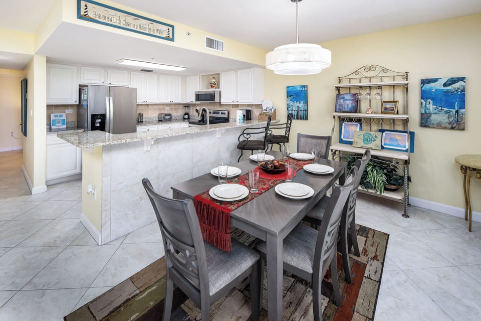Kitchen and Dining Area