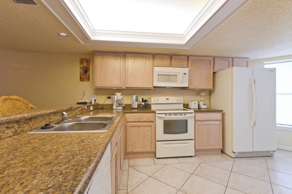 Enjoy Preparing Meals in the Spacious Kitchen