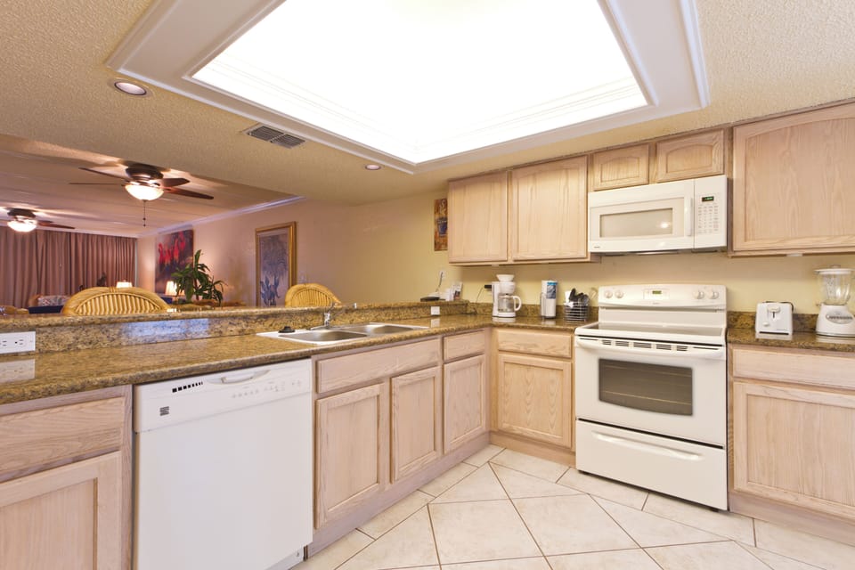 Enjoy Preparing Meals in the Spacious Kitchen