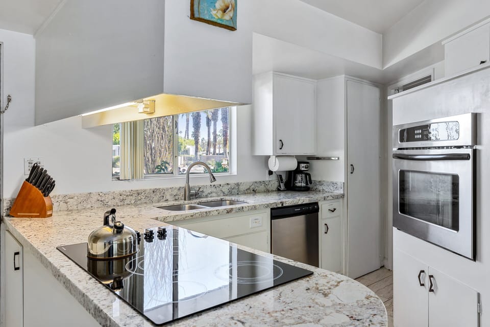 Well-stocked kitchen