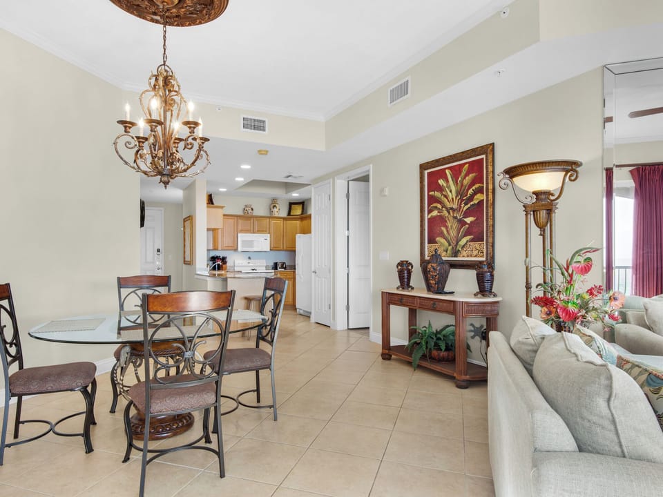 Dining and Living Area open to Kitchen