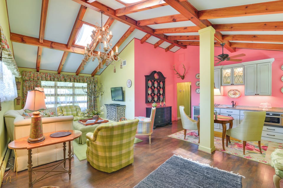 Little Switzerland Vacation Rental | 2BR | 1BA | 3 Steps Required | 1,100 Sq Ft