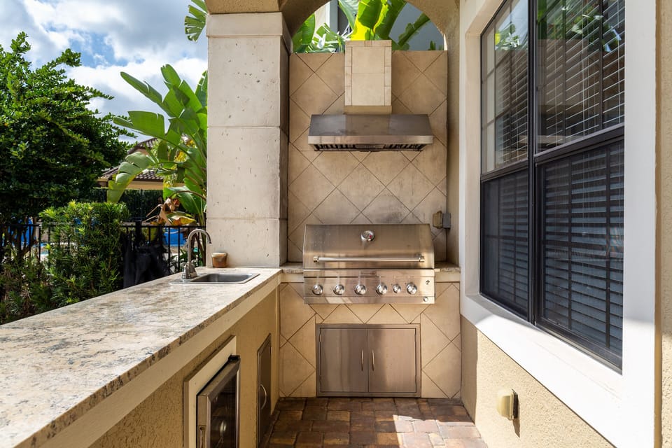 Grill something great on the summer kitchen