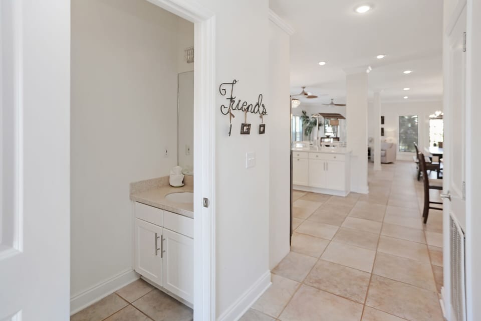 Half Bath on Main Level
