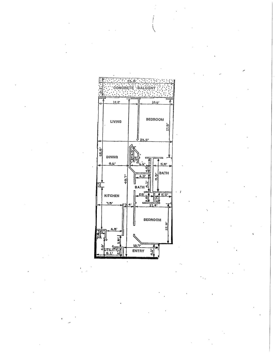 TP 405 Floor Plan