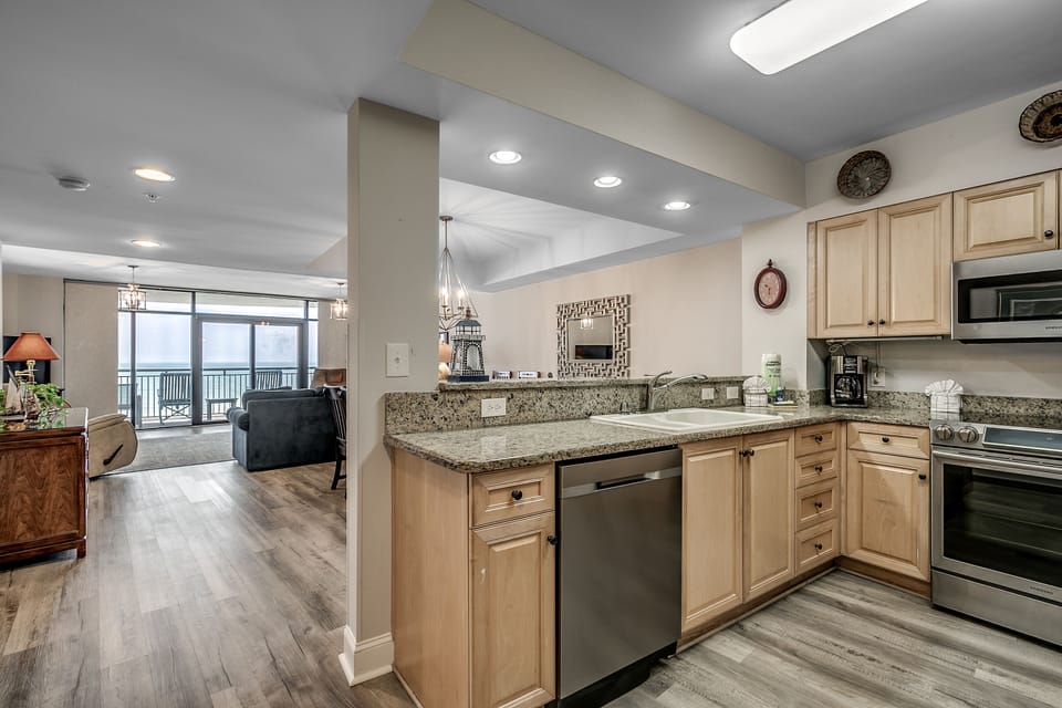 Spacious and open