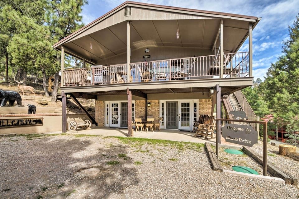 Ruidoso Vacation Rental | 4BR | 3BA | 2,000 Sq Ft | 2 Stories