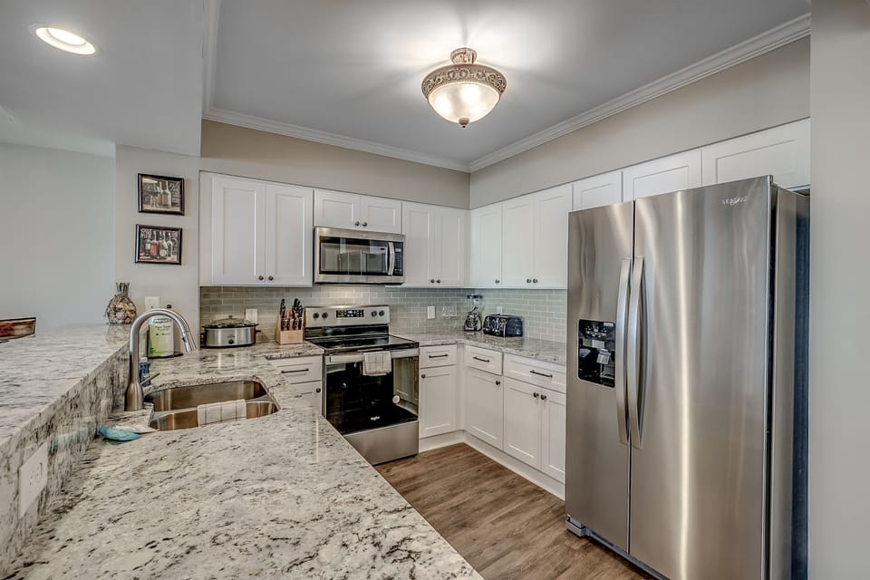 Stainless steel appliances