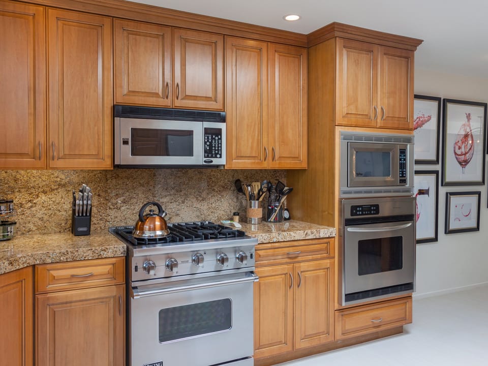 Enjoy cooking together around the beautiful chef's kitchen