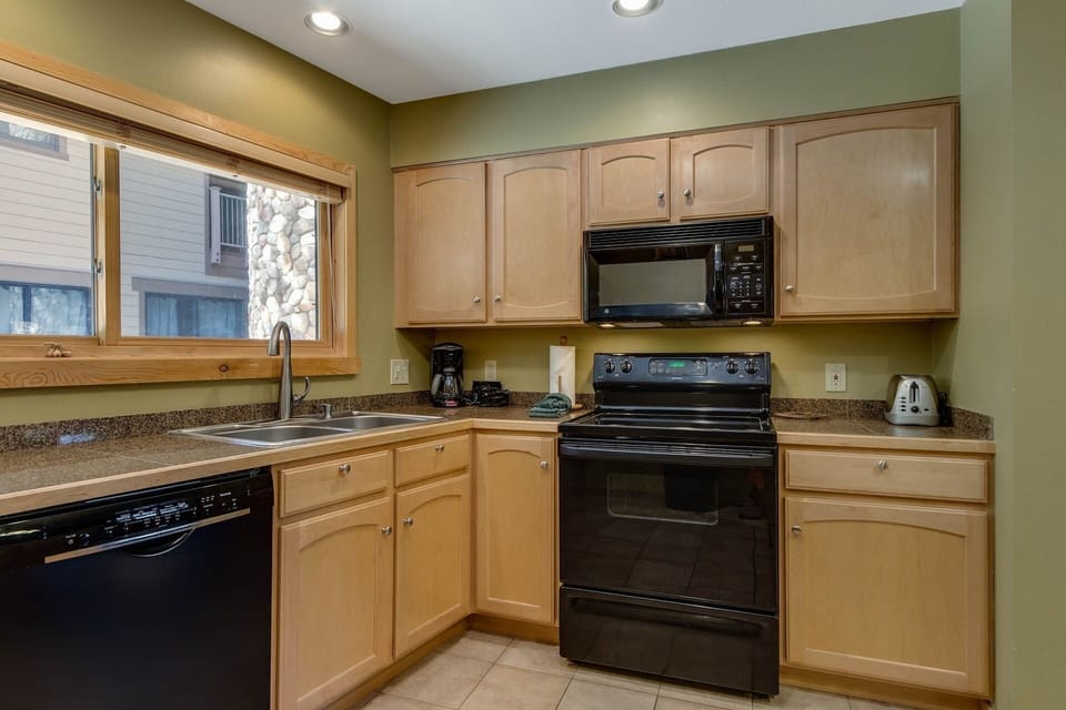 Kitchen is Stocked, also, with a CrockPot!