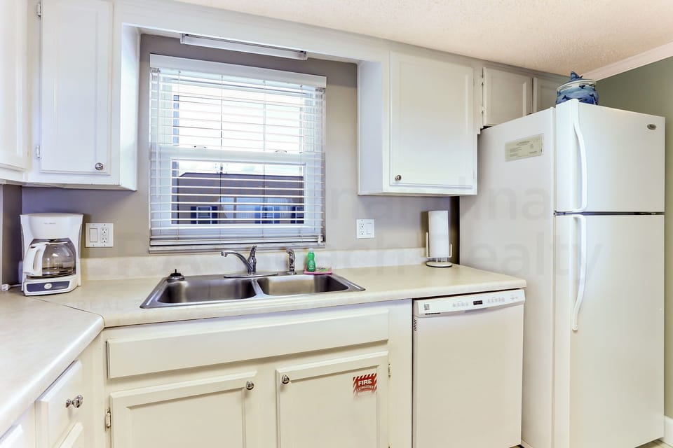 Kitchen with Ocean View