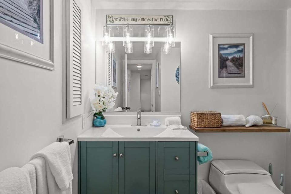 Guest Bathroom with walk-in shower