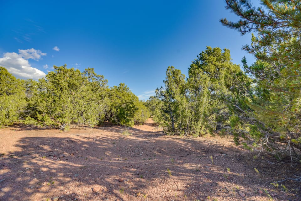Trailhead to Sante Fe National Forest