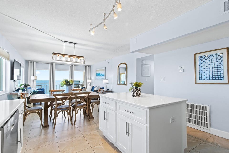 Spacious open layout