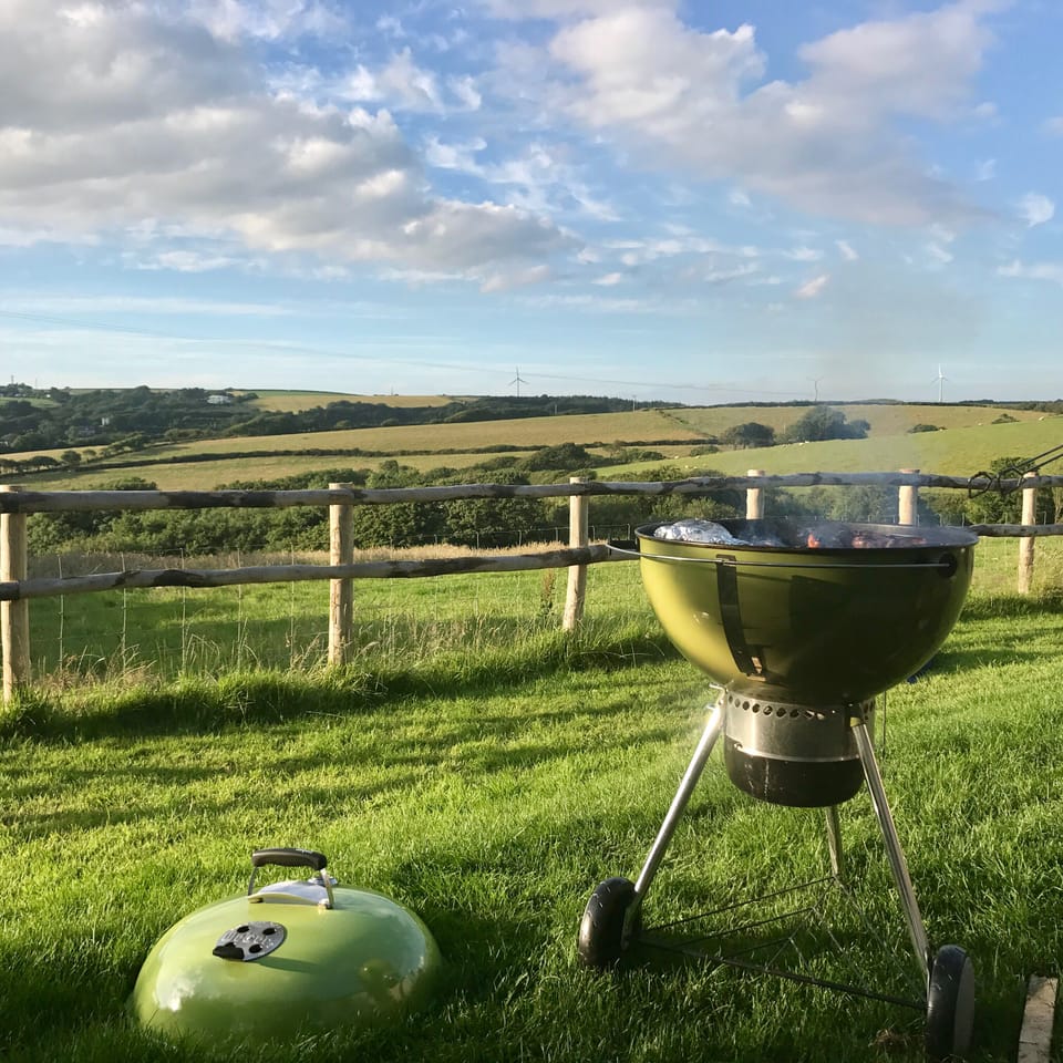 Full size charcoal Weber BBQ