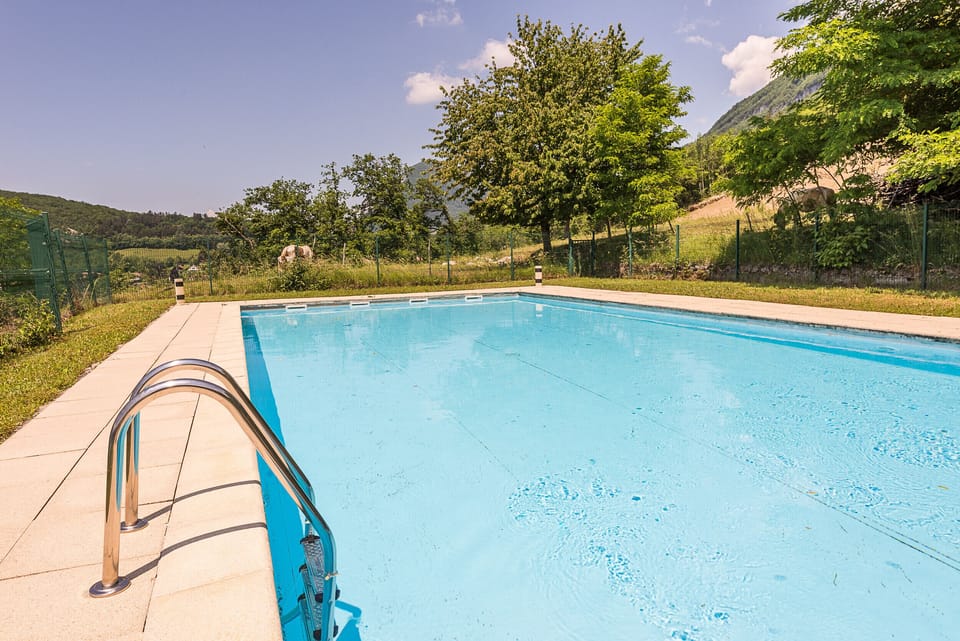 Swimming pool of the residence