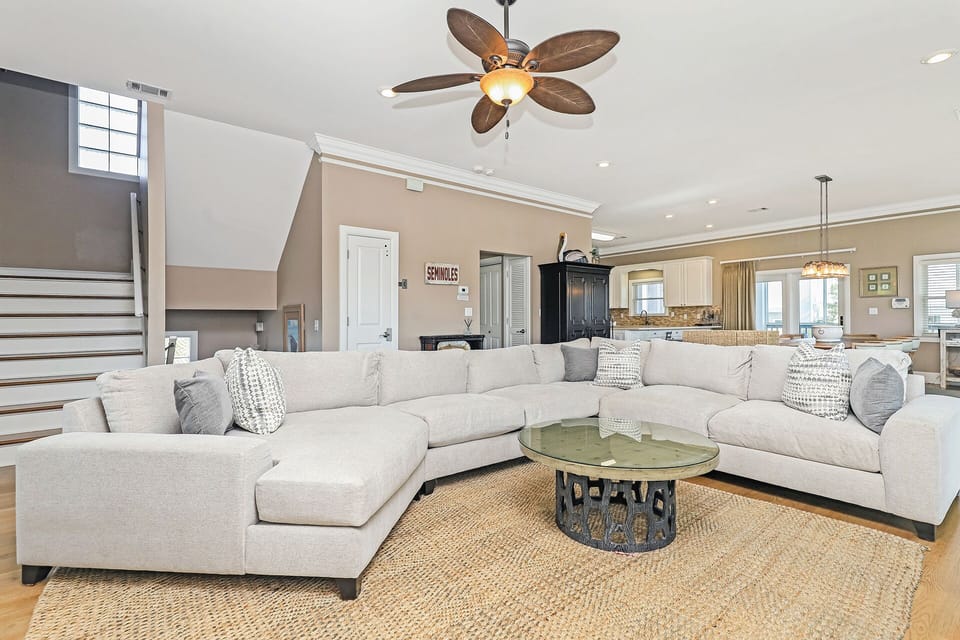 After Dune Delight - Grayton Beach - Third Floor - Living Area