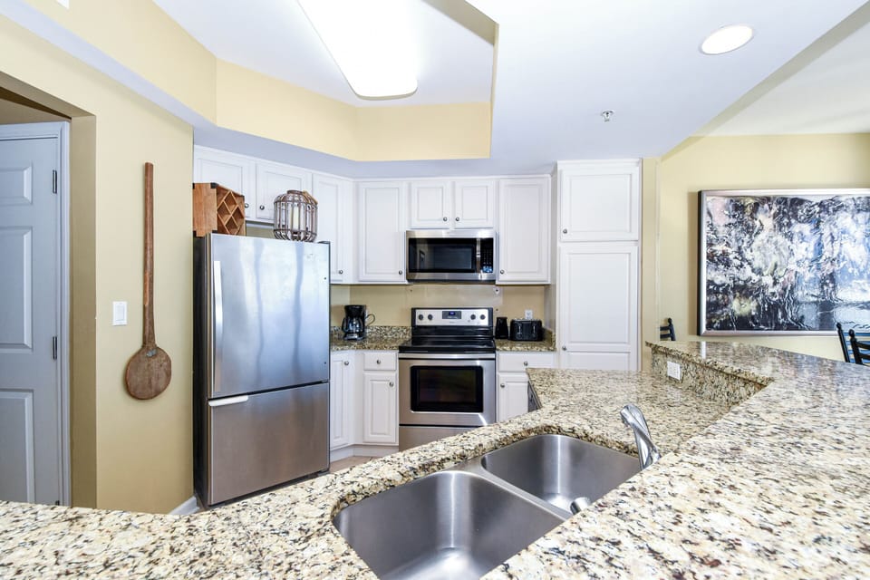 Silver Beach Towers E604 - Fully Equipped Kitchen