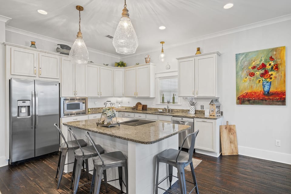 Sunny Day - Seagrove Beach - First Floor - Kitchen Area
