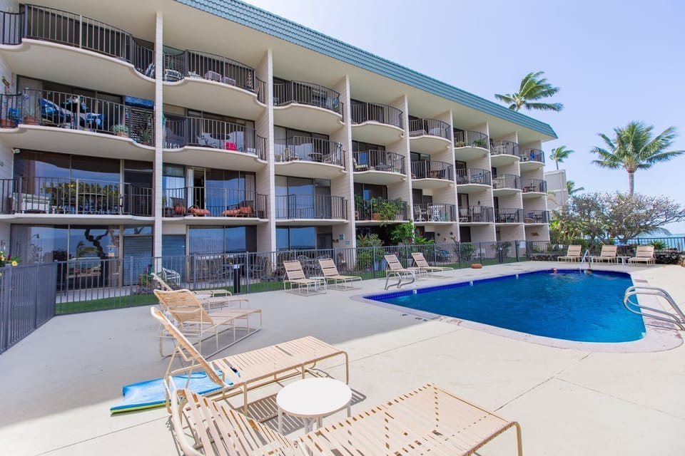 Sparkling resort pool