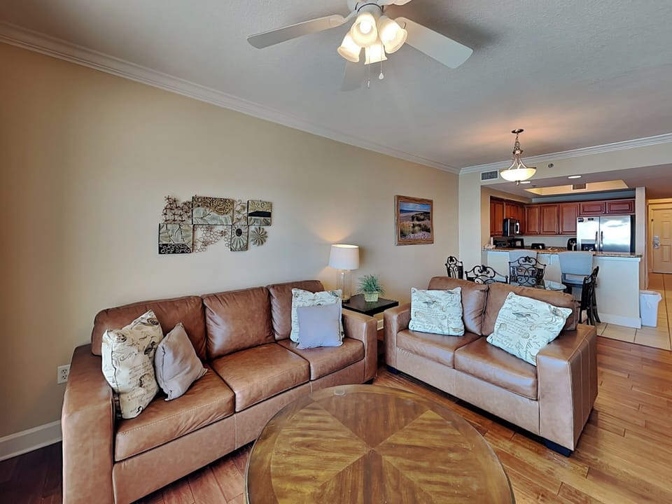 Living Area - Queen Sleeper Sofa