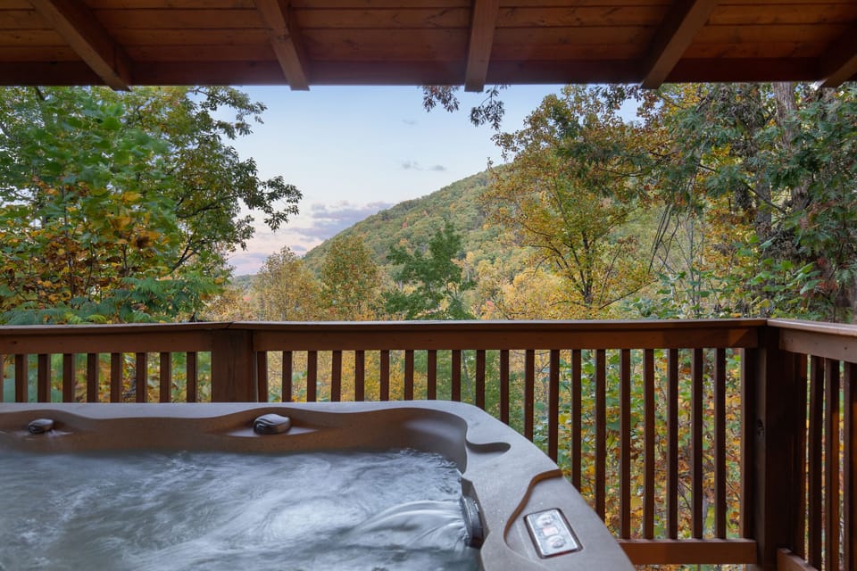 Hot Tub, Partial Mountain View