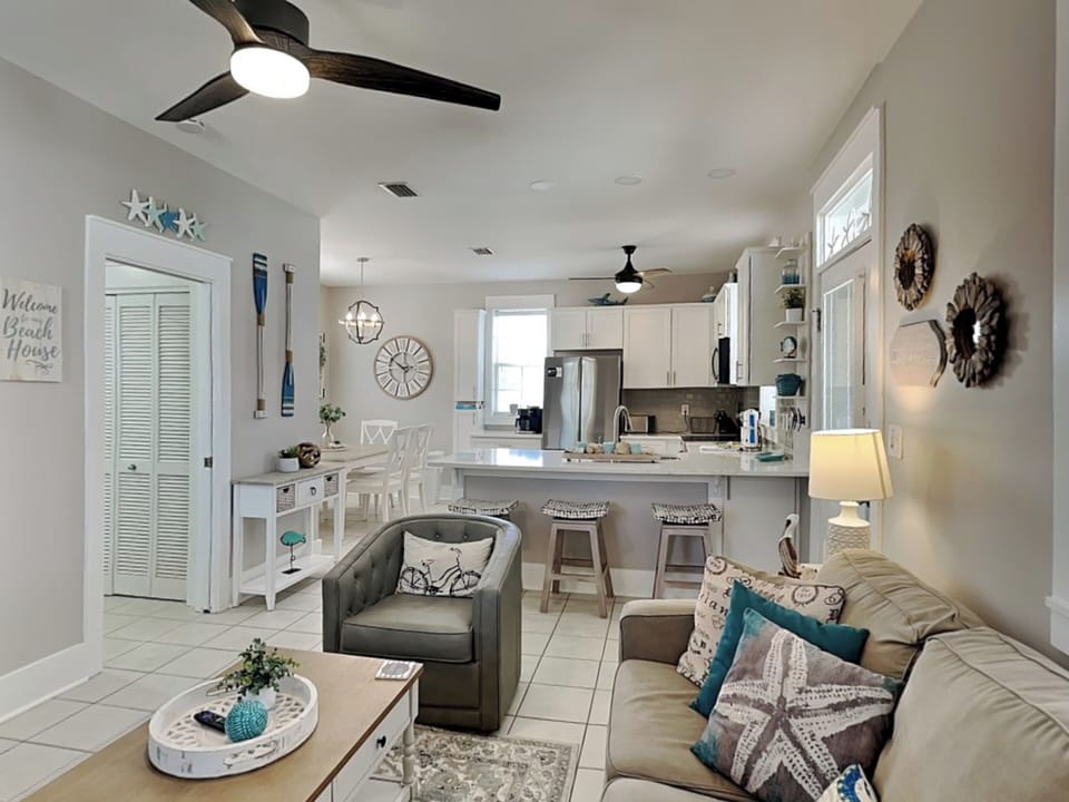 Living Area, First Floor - Open Floor Plan