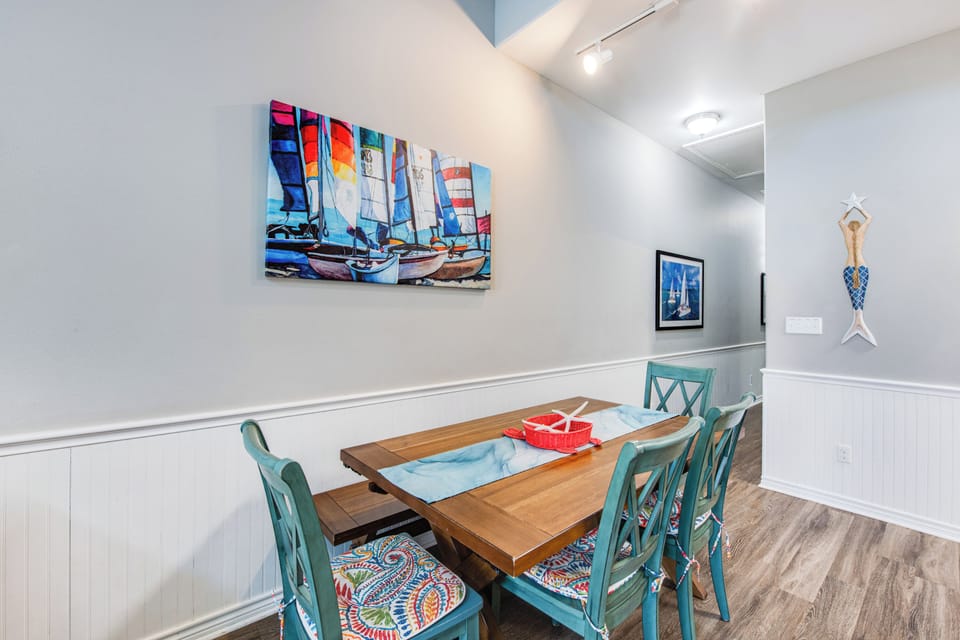 Dining area with seating for four