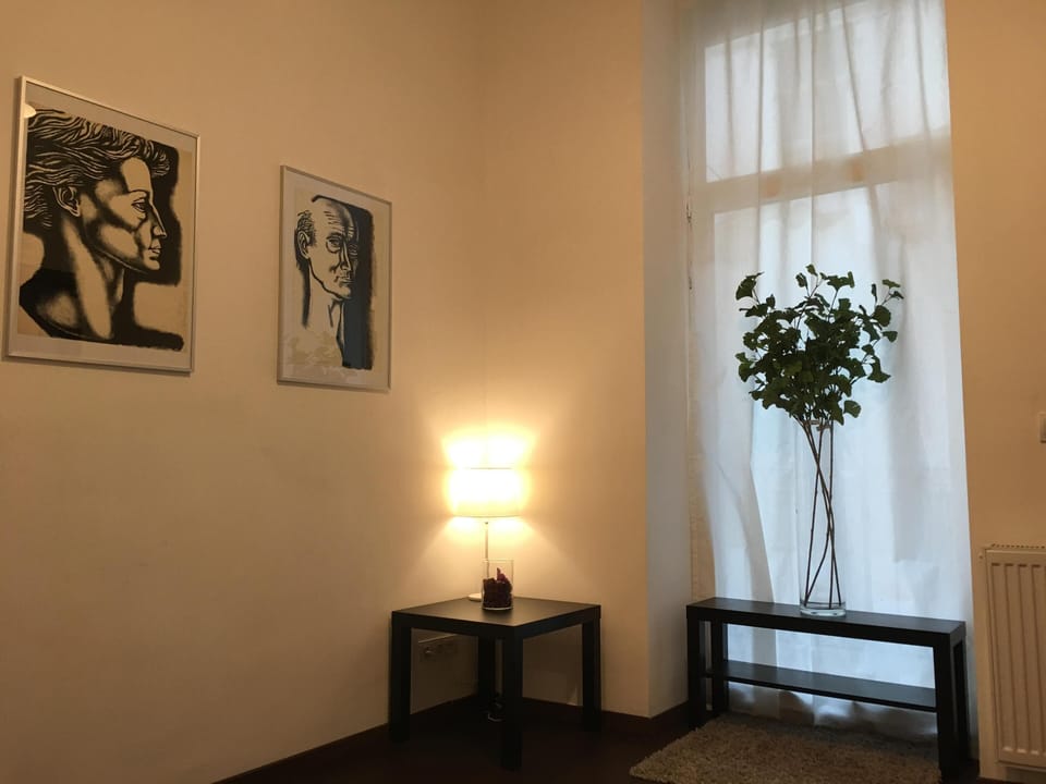 Second bedroom overlooking the courtyard