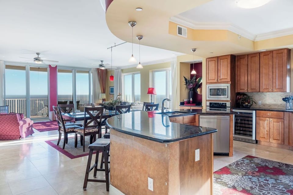Kitchen - Enjoy the open concept design of this beautiful unit where you can spend quality time together and make all the memories!