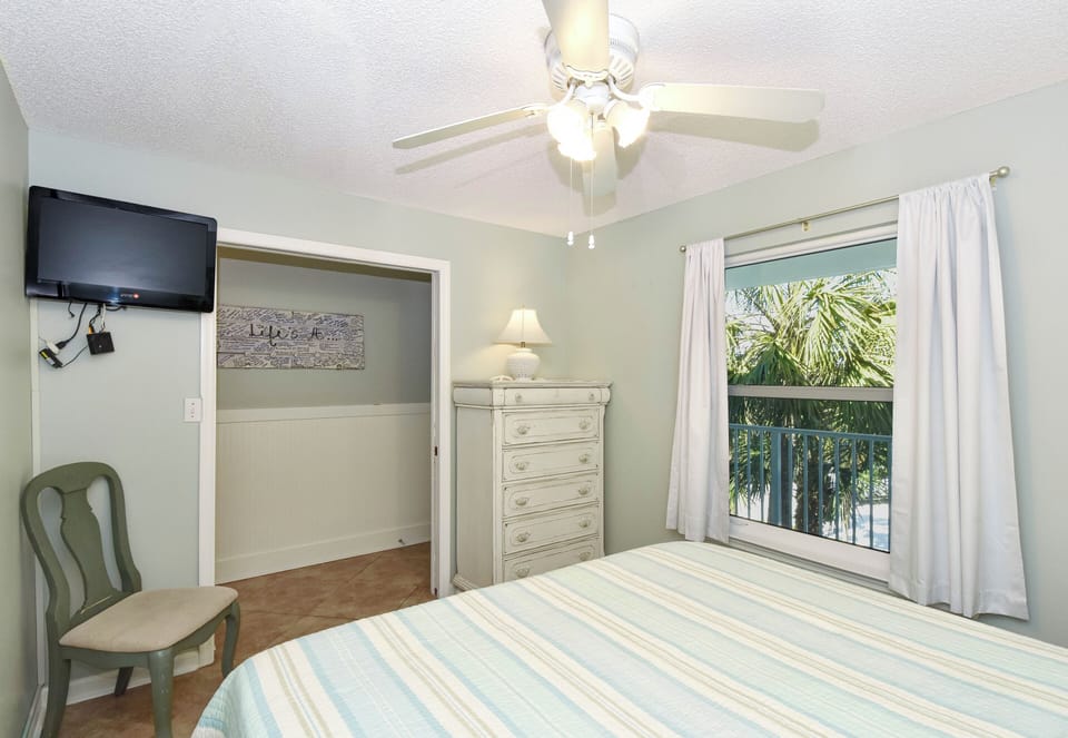 Summerspell 308 - Primary Bedroom with TV