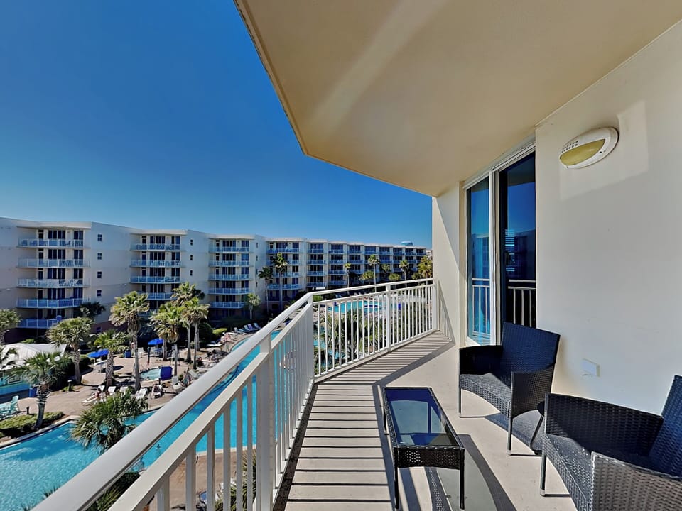 Private Balcony with Outdoor Seating