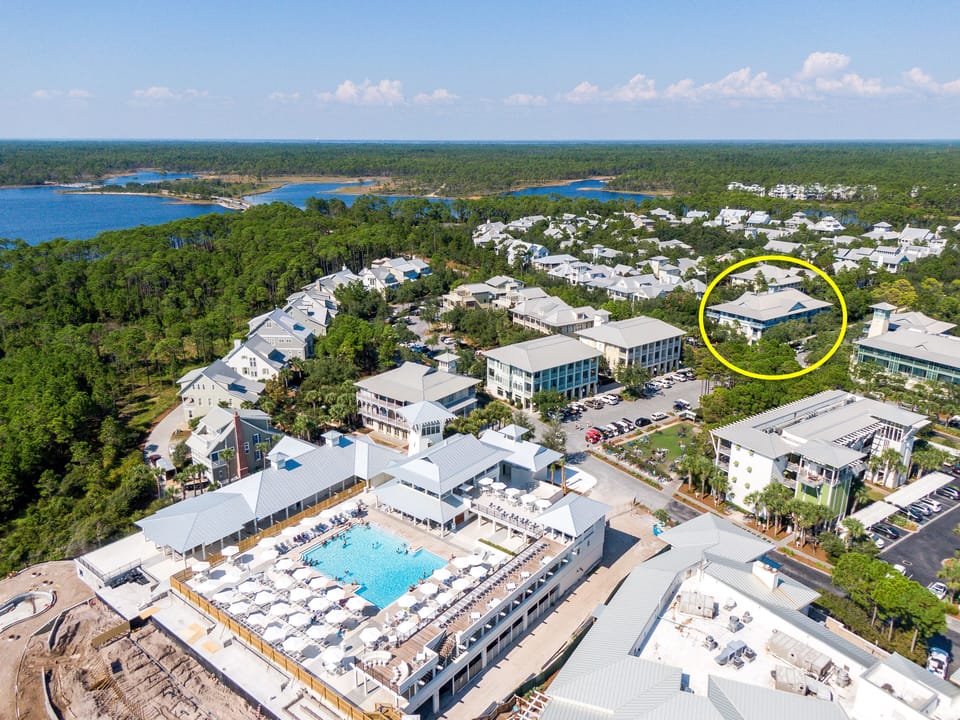 Look how close you are to the Beach Club!