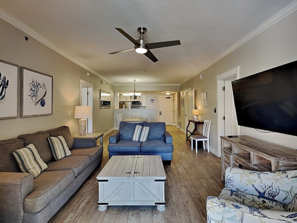 Living Room - Smart TV and Queen Sleeper Sofa