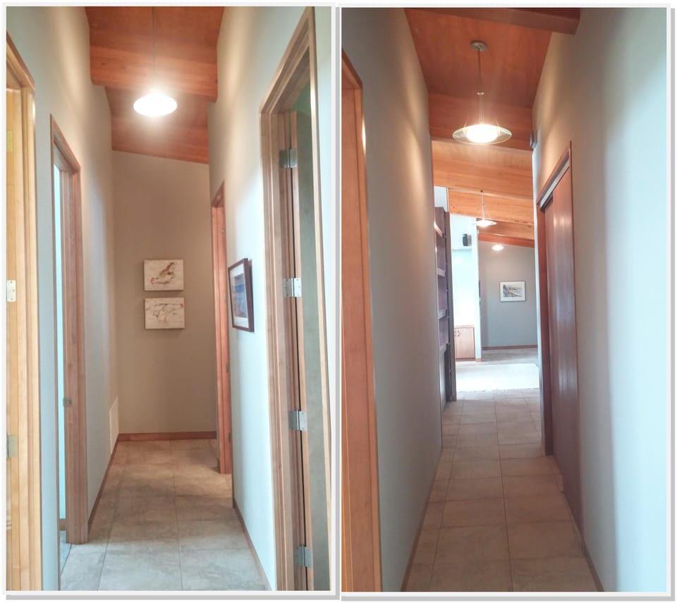 Hallway to the two-bedroom/two-bath guest wing - Hallway to the two-bedroom/two-bath guest wing