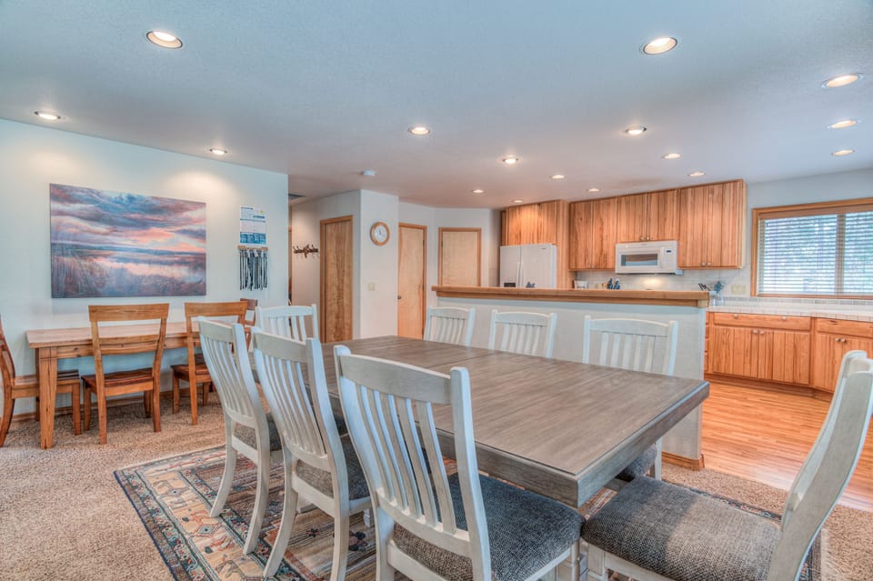 Dining Area and kitchen