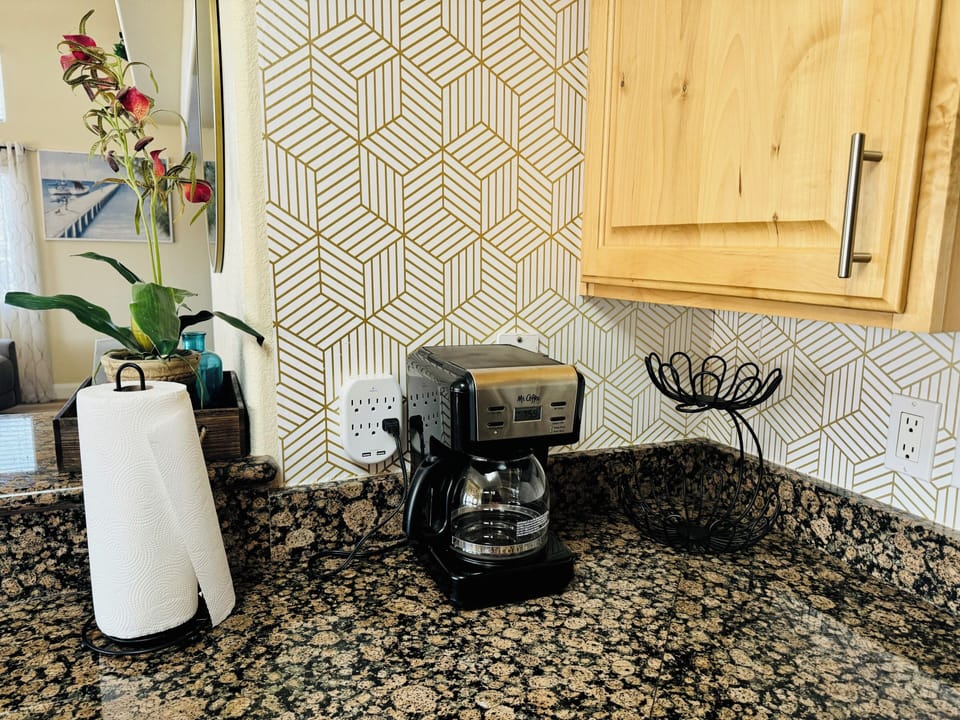 Coffee Maker: Coffee NOT provided