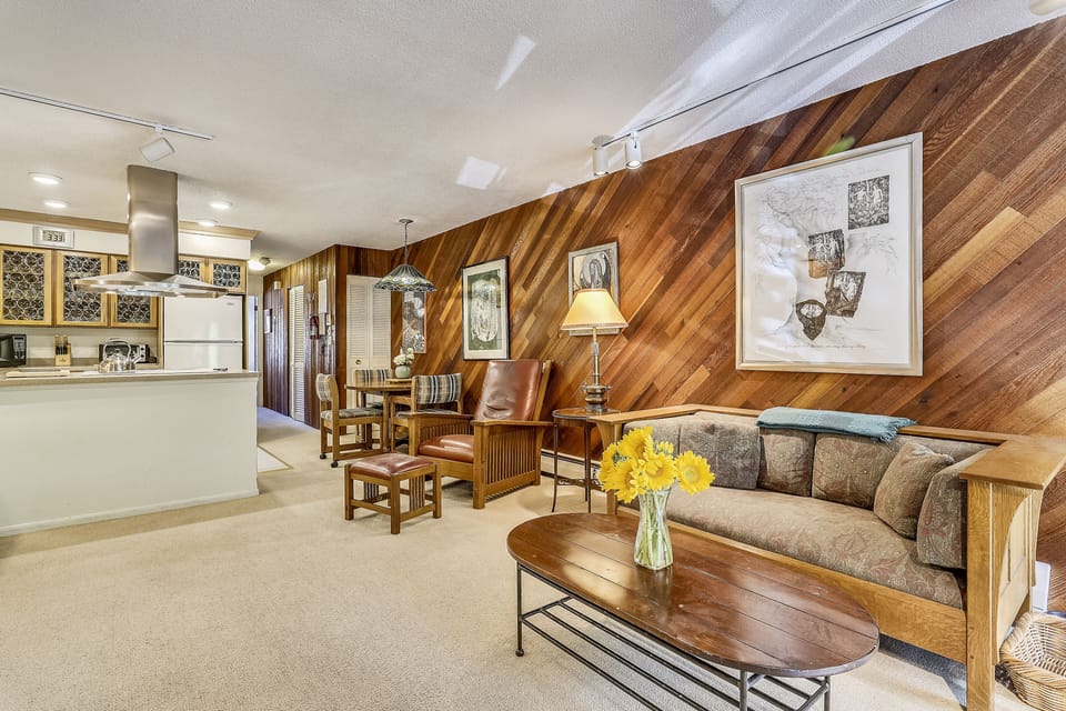 Living and dining space