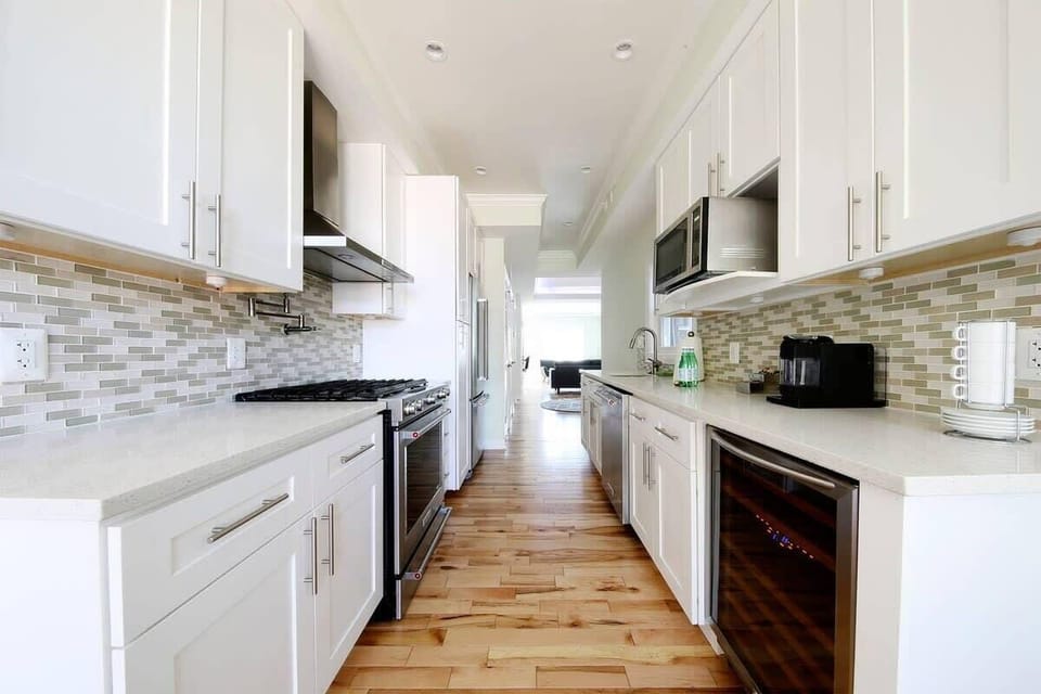 Fully-stocked kitchen