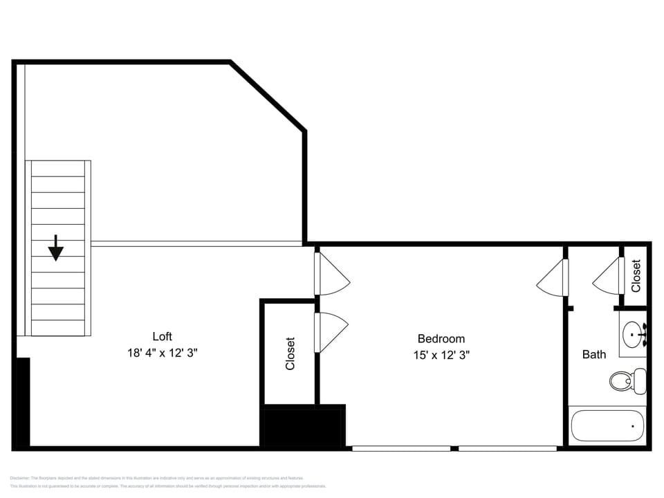 Forest Beach Villa 411 - Second Floor Loft