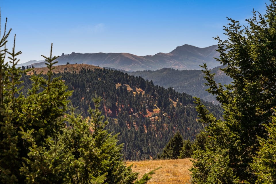 Breath taking mountain views.